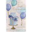 Picture of ON YOUR FIRST COMMUNION CONGRATULATIONS BLUE